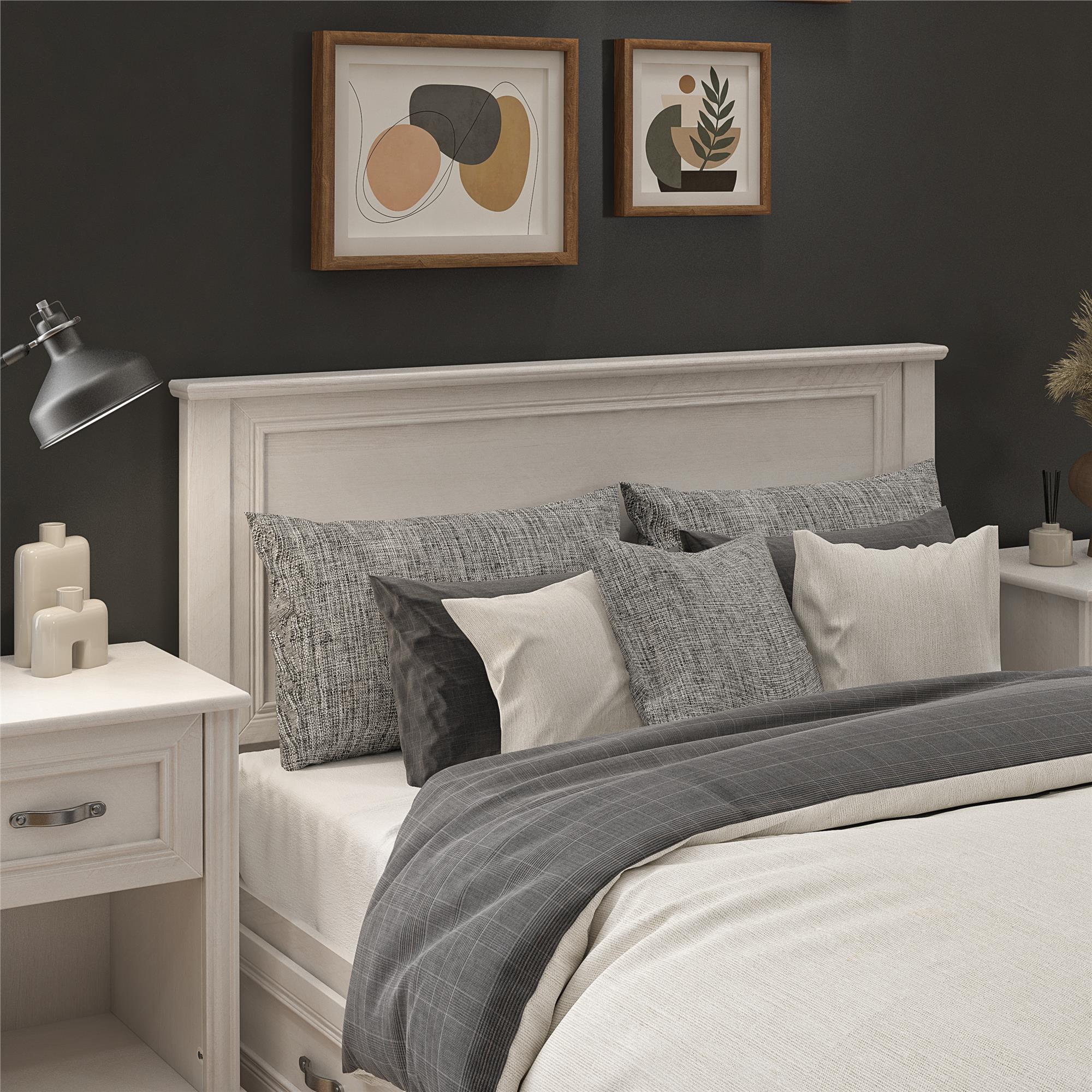 Hillview Full Headboard, Ivory Oak